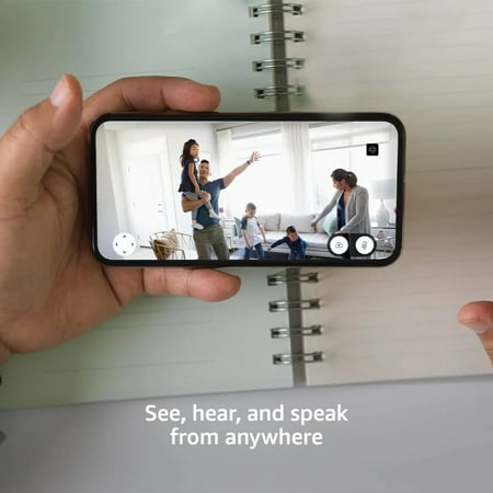 Blink - Mini Pan-Tilt Indoor Wired 1080P Security Camera - Black