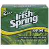 Irish Spring Aloe Vera Bar Soap, 3.2 Ounce, 2 Bar Pack