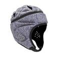 thumbnail image 1 of Casco de rugby para niños, transpirable, con protección anticolisión, para fútbol americano con bandera Estilo F, 1 of 9