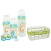 NUK Fashion Orthodontic Baby Bottle Gift Set with High Capacity Dishwasher Ba...