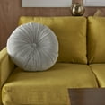 thumbnail image 4 of Nourison Life Styles Light Grey Round Decorative Throw Pillow , 16"X16", 4 of 5