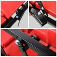 thumbnail image 5 of DNA Motoring TOOLS-00192 48" 2 IN 1 Folding Rolling Garage Shop Creeper Seat 7 x 2" Casters Red, 5 of 7