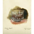 thumbnail image 2 of Blaise-Alexandre Desgoffe 12x14 Gold Ornate Wood Frame and Double Matted Museum Art Print Titled - Study of a 16th Century Rock Crystal Goblet (1887), 2 of 4