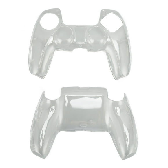 ZOUSSIQI Gamepad Clear Case Shockproof Scratch Proof Portable Hard PC Protective Cover for PS5 Controller EL225#29623