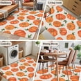 thumbnail image 5 of Area Rugs for Living Room Bedroom, Thanksgiving Fall 4'x6' Rug Washable Carpet Runner Indoor Outdoor, Farmhouse Autumn Orange Pumpkin Non Slip Accent Floor Mats Rug for Kitchen, Office, 5 of 8