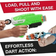 Blitz Fire Dart Blasters Set W/ 4 Dart Blasters, 20 Accu-Blast Darts, Ages 6+