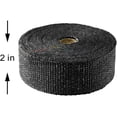 thumbnail image 5 of 2" x 50' Exhaust Pipe Insulation Thermal Heat High Temperature Wrap Motorcycle Header + 6 Tie, 5 of 6