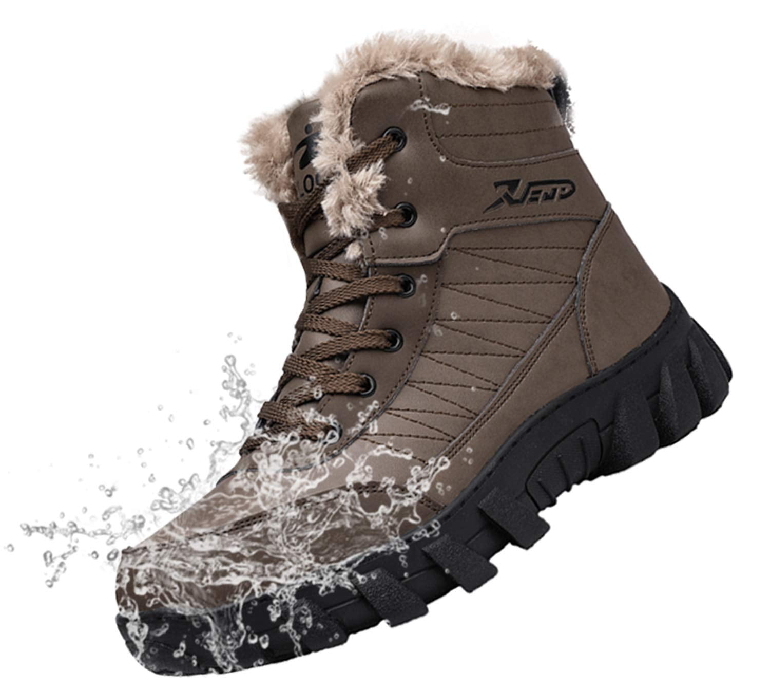 Faux Fur Warm Winter Boots for Outdoor 