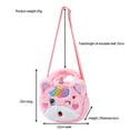 thumbnail image 4 of One opening Women Shoulder Bag Cute Plush Cartoon Animal Crossbody Bag Handbag Coin Purse for Travel Shopping, 4 of 5