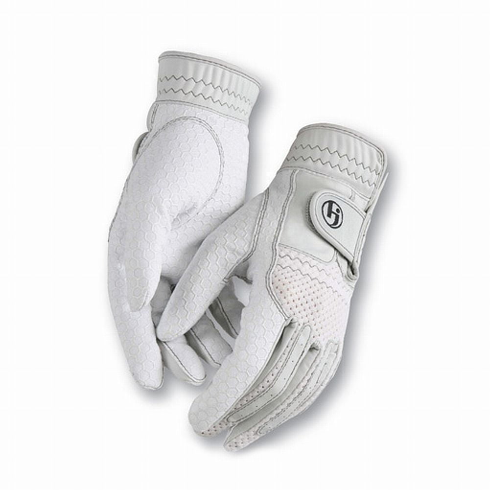HJ Gloves Weather Ready Rain Gloves (Women's Pair, Stone, LARGE) Golf