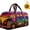 #C, variant on Hippie Van Quilted Duffle Bag, Hippie Van Travel Duffel Bag, Vintage Floral Weekender Overnight Bags(#I,Medium(16 * 8 * 8))