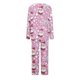 thumbnail image 4 of Puntoco Conjunto de pijama cómodo para mujer, conjunto de pijama informal con cuello en V y pantalones largos con estampado navideño para mujer, 4 of 5