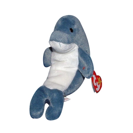Ty Beanie Baby: Echo the Dolphin | Stuffed Animal | MWMT price history on PriceWatchPro