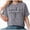 A70-Grey, variant on Halloween Shirt for Women Funny Pumpkin Graphic Tee Short Sleeve Mama to Be Fall Holiday T-Shirt(Hot Pink,L)