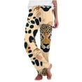 thumbnail image 2 of SOOMLON Women Pajama Pants Long Cozy Funny Graphic Pajama Bottoms Adult Tall Warm Winter Lounge Sleepwear Pjs Pants Stretchy Cozy Straight Leg Pants Nightwear Colorful S, 2 of 6