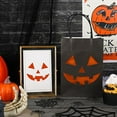 thumbnail image 6 of Halloween Paper Bag*1,Halloween Funny Candy Bag Black A,Halloween Bags Halloween Paper Bags With Handles Candy Bags Goodie Bags For Holiday Snacks (Style), 6 of 7