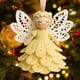 thumbnail image 1 of Adorno Navideño de Niña de Ganchillo | Colgante de Lana Tejido a Mano | Preciosa Decoración Navideña de 14 Cm | Accesorio para Árbol de Navidad | Regalo para Decoración Del Hogar y Celebraciones de T, 1 of 6