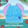thumbnail image 2 of Gorro de punto de invierno con estampado Disney Stitch, azul, para adulto, 2 of 6