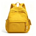 thumbnail image 2 of ibiyuan School Bag for Middle Elementary High School for Ages 5th 6th 8th 10th Knit Corduroy Custom Letter Rucksack Large Capacity Cute Layout for Daily School Travel Weekend Outings, 2 of 4