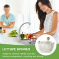thumbnail image 5 of Lettuce Washer & Salad Spinner: 4.5L Strainer With Non-Slip Base For Easy, 5 of 9