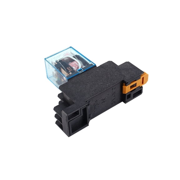 Coil Power Relay with Socket Base New AC 220V 10A DPDT LY2NJ HH62P HHC68A-2Z With