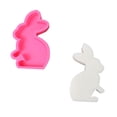 thumbnail image 1 of YEJIMAN Under CAD 10! 50% Off Clear! Popsicles Molds Cute Rabbit Scented Candle Silicone DIY Plaster Animal Ornament Scented Wax Valentine's Day Scented Wax Making, 1 of 7