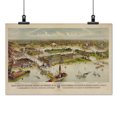 thumbnail image 2 of Print: Grand Birds-Eye View Of The Grounds And Buildings Of The Great, 2 of 4