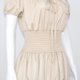 thumbnail image 4 of Vestido largo Medieval renacentista para Halloween, traje elegante con hombros descubiertos bohemio, cintura abombada, Retro, fiesta de Carnaval, 4 of 5