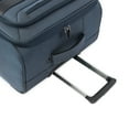 thumbnail image 4 of Brookstone Harbour 22" Softside Carry-On Expandable Spinner Luggage with Removable Toiletry Pouch, Navy, 4 of 13