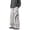 Gris, variante sur Pantalon Décontracté à Coupe Ample et Jambe Droite pour Tous les Jours avec Design Plissé, Adapté à la Mode de Rue Extérieure d'Automne et au Style Polyvalent