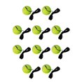 thumbnail image 3 of Sonducket Tennis Training Ball Indoor Outdoor Trainer Learner Practicing Aid Sport Beginner Use Props Sparring Device Equipment Como se muestra 10Conjunto, 3 of 6