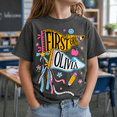 thumbnail image 4 of Back To School Shirt, Custom Grade Pencil Name Tee, Cute First Day Of School Outfit, Student Classroom Gift for School Year, 4 of 10