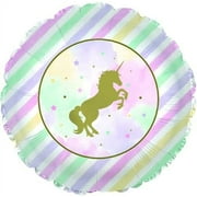 PMU Unicorn Sparkle 18 Inch Mylar-Foil Balloon Pkg/5