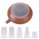thumbnail image 2 of Naiovety Molde de silicona resistente al agua para hornear macarrones, ideal para decorar macarrones y repostería ., 2 of 2