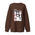 thumbnail image 6 of Meichang Women's Halloween Sweatshirts Oversized Long Sleeve Crew Neck Sweatshirt Cute Spooky Ghost Graphic Sweatshirts Fall Pullover, 6 of 6