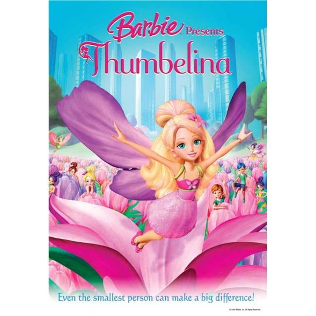 Posterazzi Movab00933 Barbie Presents Thumbelina Movie Poster 27 X 40 In. Multicolor 27 X 40