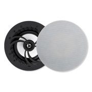 Lithe Audio 06611 All-in-One Wi-Fi Multi-Room Ceiling Speakers, IP44 Rated, Pair