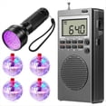 thumbnail image 1 of Kit de Equipo Spirit Box con 1 Radio, 4 Bolas Luminosas para Gatos y 1 Linterna. Ideal para el Hogar, la Oficina y el Exterior., 1 of 5