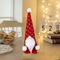 thumbnail image 6 of VOTRUDI Plush Gnome Ornament,Christmas Decor Clearance,Faceless Doll Hanging Decor,Christmas Indoor Decor for Room Office Tabletop,Red, 6 of 8