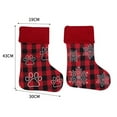 thumbnail image 4 of 18 Inch Knitted Christmas Stocking Christmas Decoration Gift Bag, 4 of 6