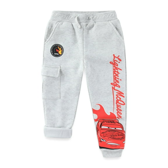 Disney Cars Lightning McQueen Fleece Lined Pant (Boys), Sizes 4-8