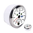 thumbnail image 4 of Tachometer Gauge, GPS Odometer Wide Working Voltage Red Backlight  For Boat Yacht For Car RV Truck Black,White, 4 of 8