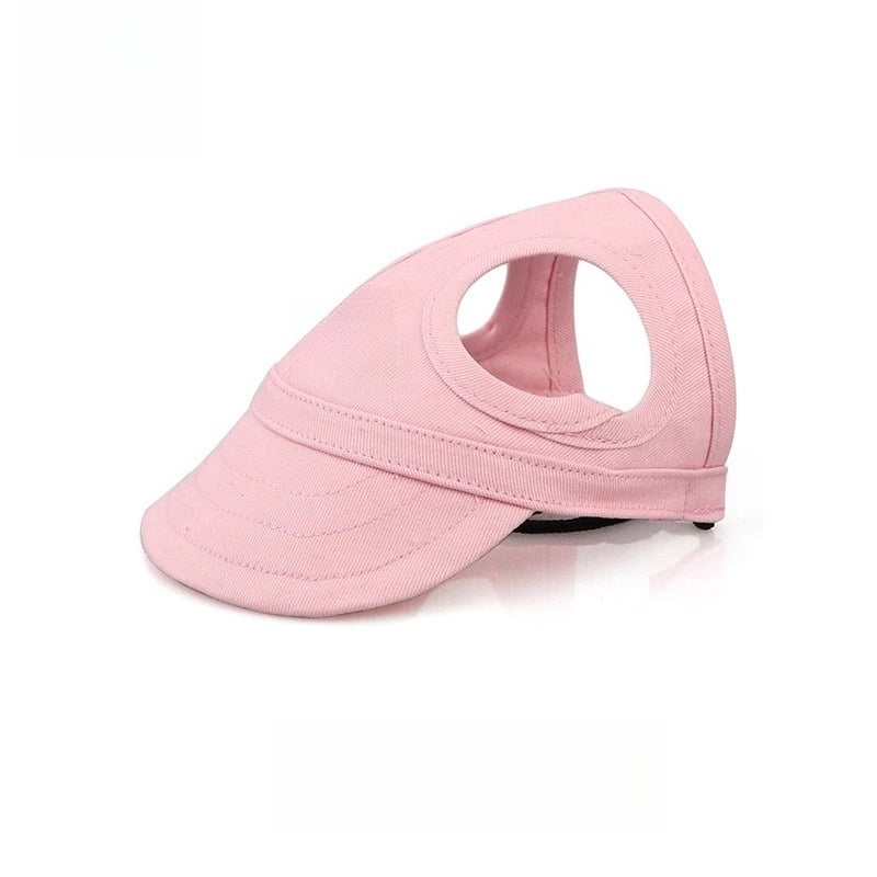 Pet Outdoor Sun Hat Breathable Visor Baseball Cap with Ear Holes for Small Medium Large Dogs & Cats Pet Costume Headwear