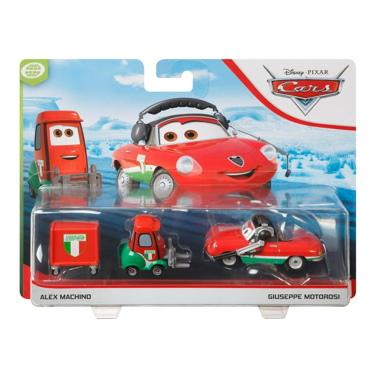 Disney Pixar Cars Giuseppe Motorosi and Alex Machino Vehicle
