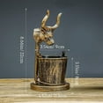 thumbnail image 2 of European style retro iron handmade ashtray personalized home E, 2 of 5