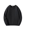 thumbnail image 1 of Spring and Autumn Cotton Hip-Hop Round Neck Solid Color Sweater Off-shoulder Long Sleeve Nude Shirt, 1 of 4