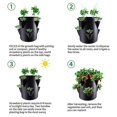 thumbnail image 4 of 5 Gallon Strawberry Growing Bags, Thickened Non-Woven Plant Growing Bags, Indoor and Outdoor Growing Pots, 4 of 5