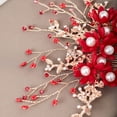 thumbnail image 3 of YSNOOWE Roja Para Con Único Hecha A Mano Accesorio De Novia Y Fiesta, 3 of 8