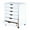 White, variant on Adeptus Solid Wood 6 Drawer Wide Roll Cart - White