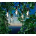 thumbnail image 1 of Mainstays 10-count Warm White LED Bottle String Lights - Black Wire, 1 of 6